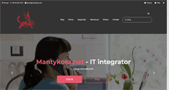 Desktop Screenshot of mantykora.net